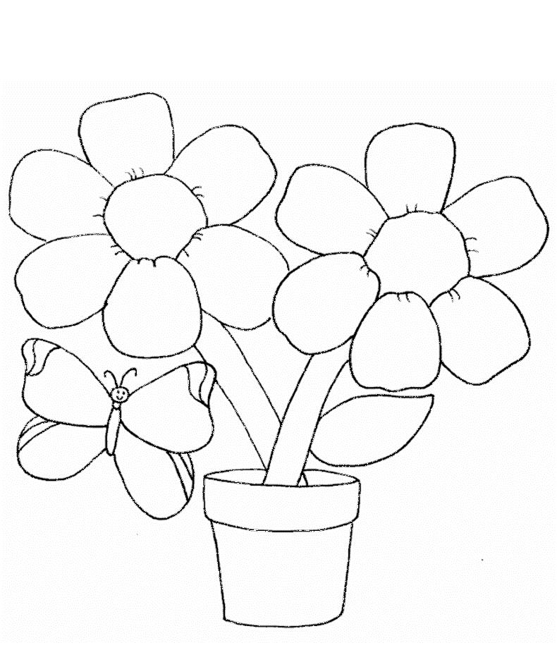 Dibujo para colorear: Temporada de Primavera (Naturaleza) #165099 - Dibujos para Colorear e Imprimir Gratis