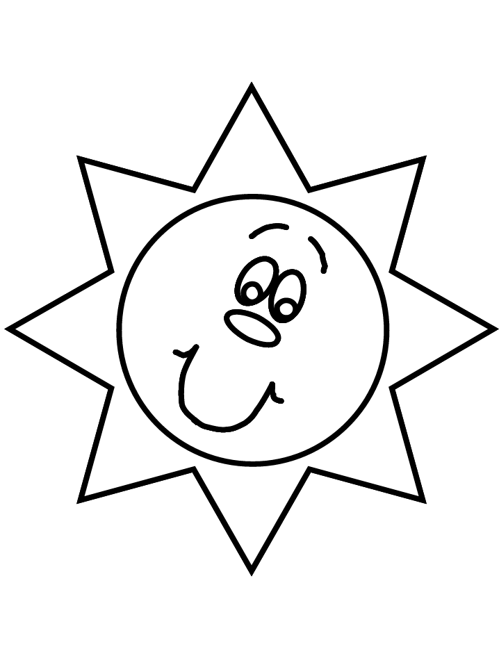 Dibujo para colorear: Temporada de Verano (Naturaleza) #165206 - Dibujos para Colorear e Imprimir Gratis