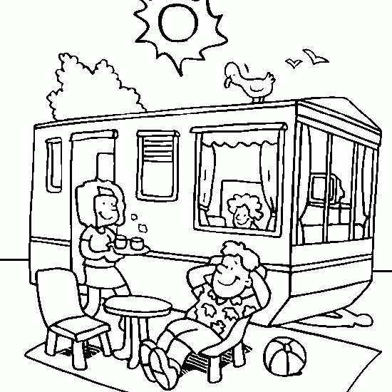 Dibujo para colorear: Temporada de Verano (Naturaleza) #165276 - Dibujos para Colorear e Imprimir Gratis