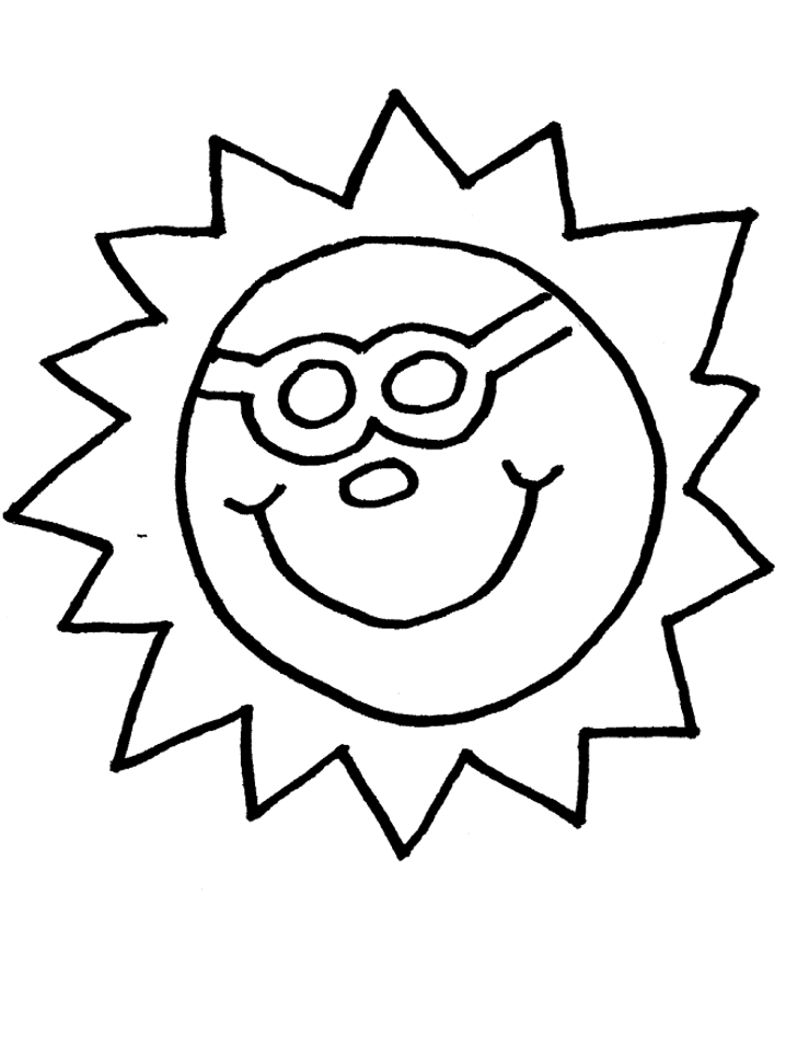 Dibujo para colorear: Temporada de Verano (Naturaleza) #165299 - Dibujos para Colorear e Imprimir Gratis