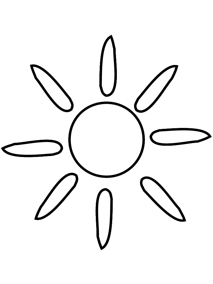 Dibujo para colorear: Temporada de Verano (Naturaleza) #165374 - Dibujos para Colorear e Imprimir Gratis