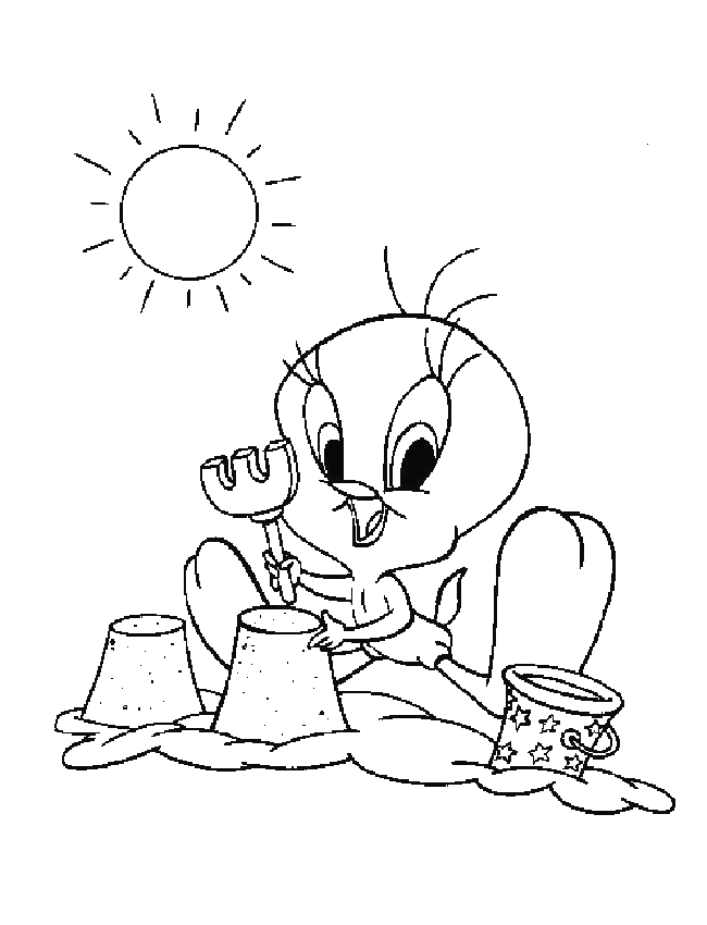 Dibujo para colorear: Temporada de Verano (Naturaleza) #165378 - Dibujos para Colorear e Imprimir Gratis