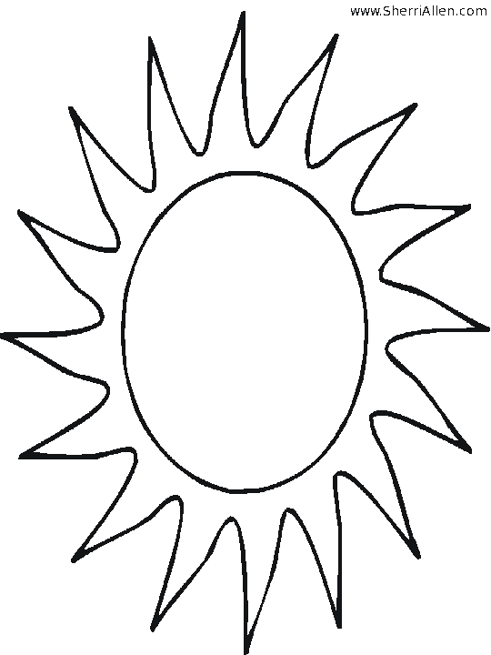 Dibujo para colorear: Temporada de Verano (Naturaleza) #165388 - Dibujos para Colorear e Imprimir Gratis