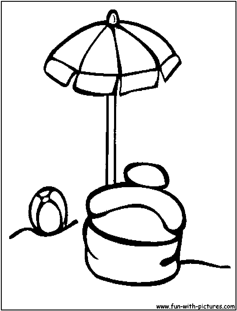 Dibujo para colorear: Temporada de Verano (Naturaleza) #165409 - Dibujos para Colorear e Imprimir Gratis