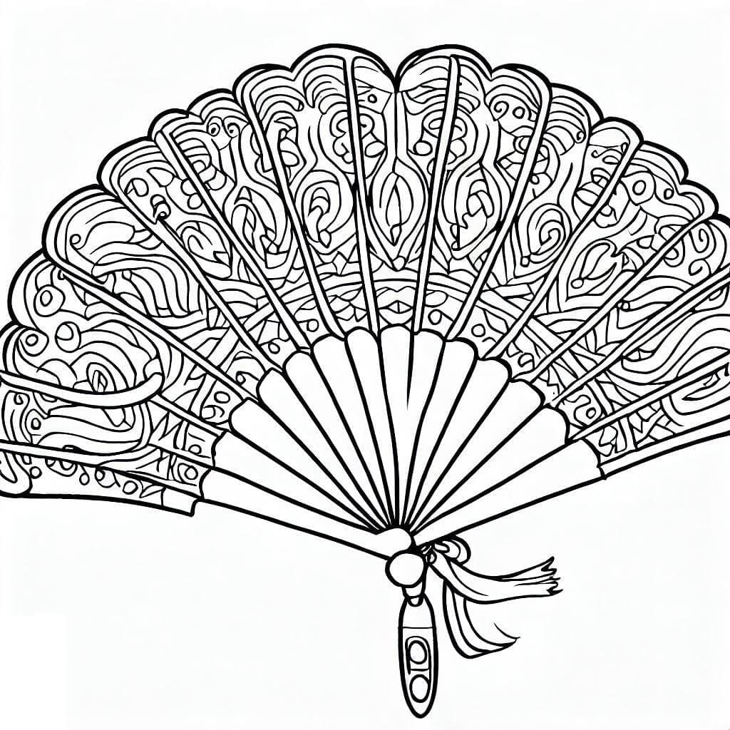 Dibujo gratuito Abanicos #191016 de la coleccion Objetos para imprimir Dibujo gratuito Abanicos #191016 de la coleccion Objetos para imprimir