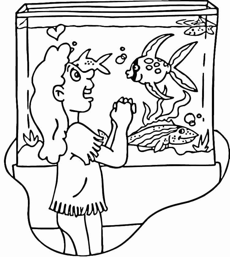 Dibujo gratuito Acuario #184558 de la coleccion Objetos para imprimir