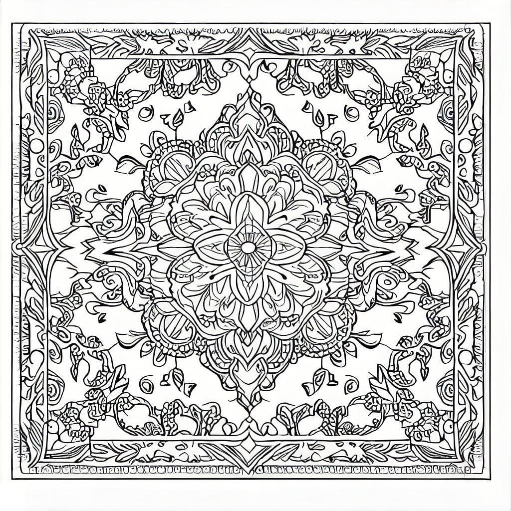 Dibujo gratuito Alfombra #185927 de la coleccion Objetos para imprimir