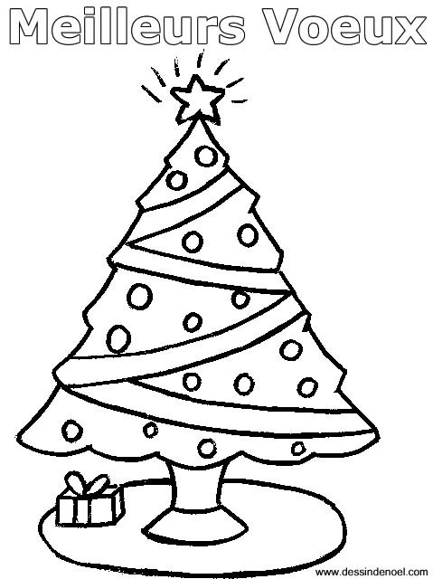 Dibujo para colorear: Arbol de Navidad (Objetos) #167706 - Dibujos para Colorear e Imprimir Gratis