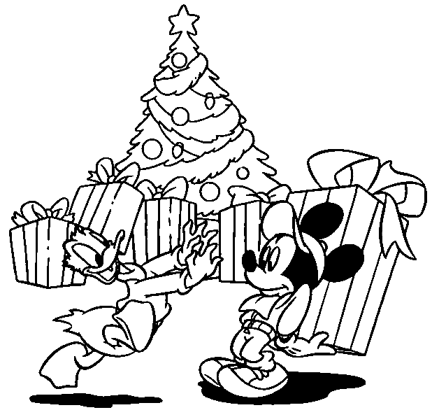 Dibujo para colorear: Arbol de Navidad (Objetos) #167712 - Dibujos para Colorear e Imprimir Gratis