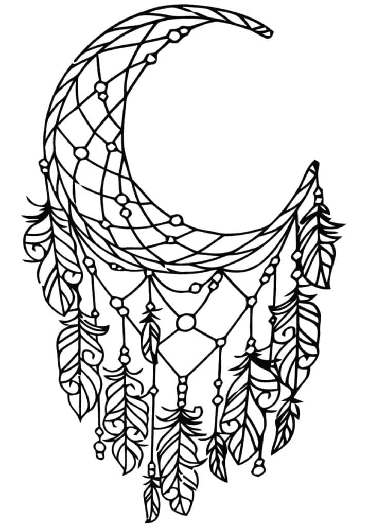 Dibujo gratuito Atrapasueños #207649 de la coleccion Objetos para imprimir