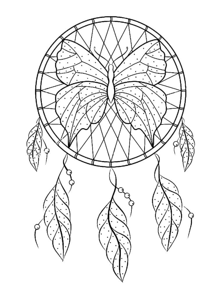 Dibujo gratuito Atrapasueños #207656 de la coleccion Objetos para imprimir