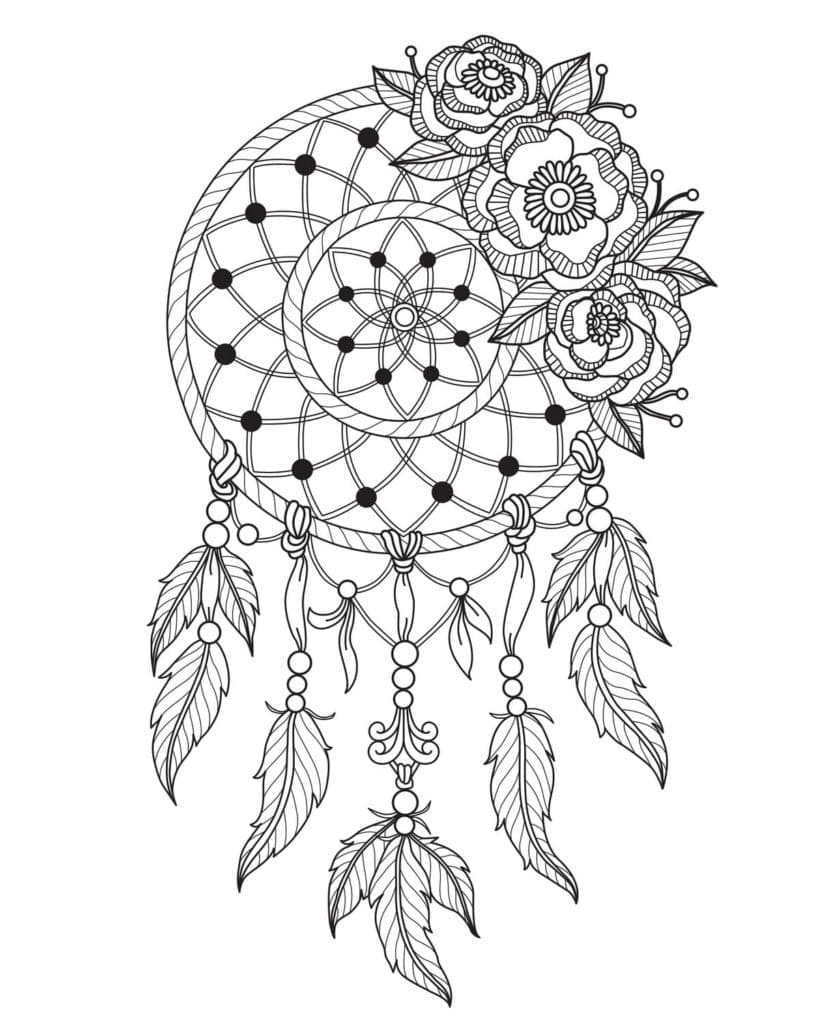 Dibujo gratuito Atrapasueños #207679 de la coleccion Objetos para imprimir