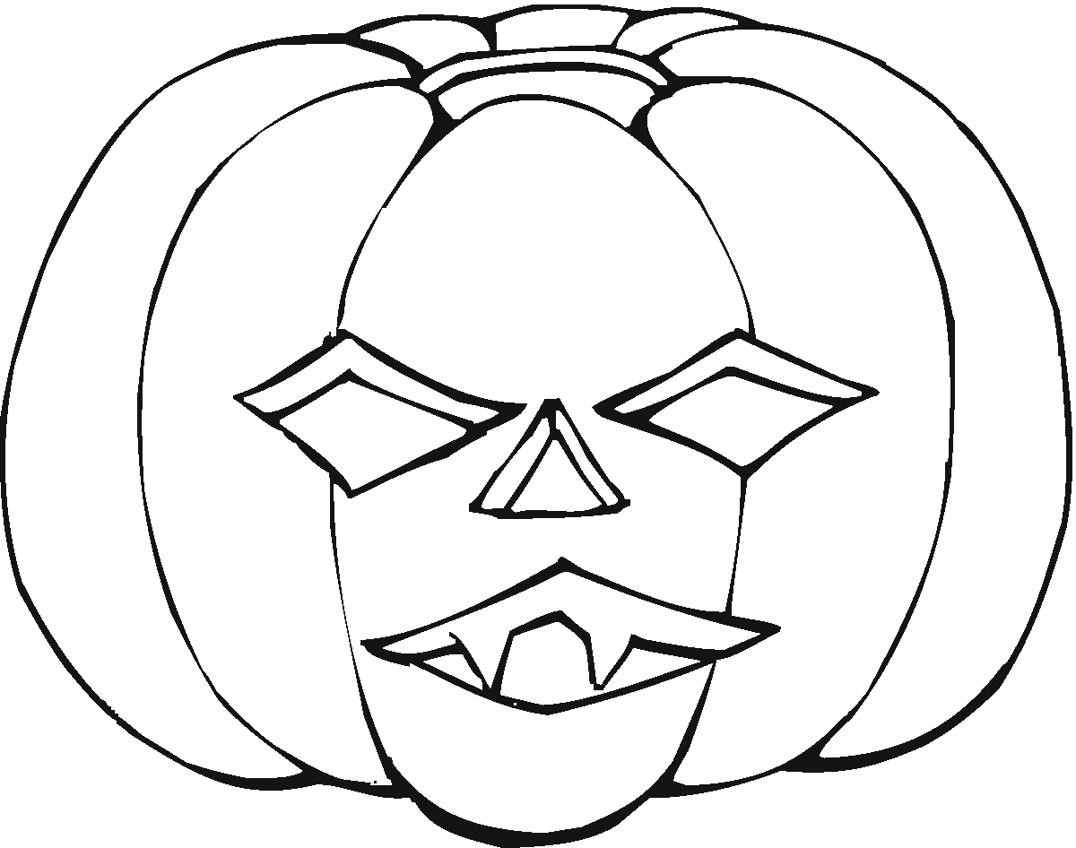 Dibujo para colorear: Calabaza (Objetos) #166833 - Dibujos para Colorear e Imprimir Gratis