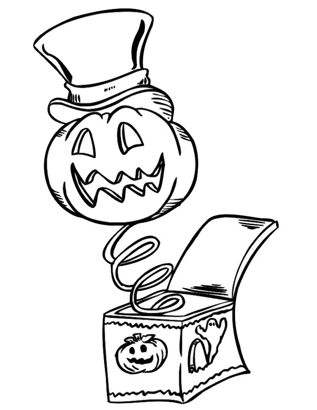 Dibujo para colorear: Calabaza (Objetos) #166844 - Dibujos para Colorear e Imprimir Gratis