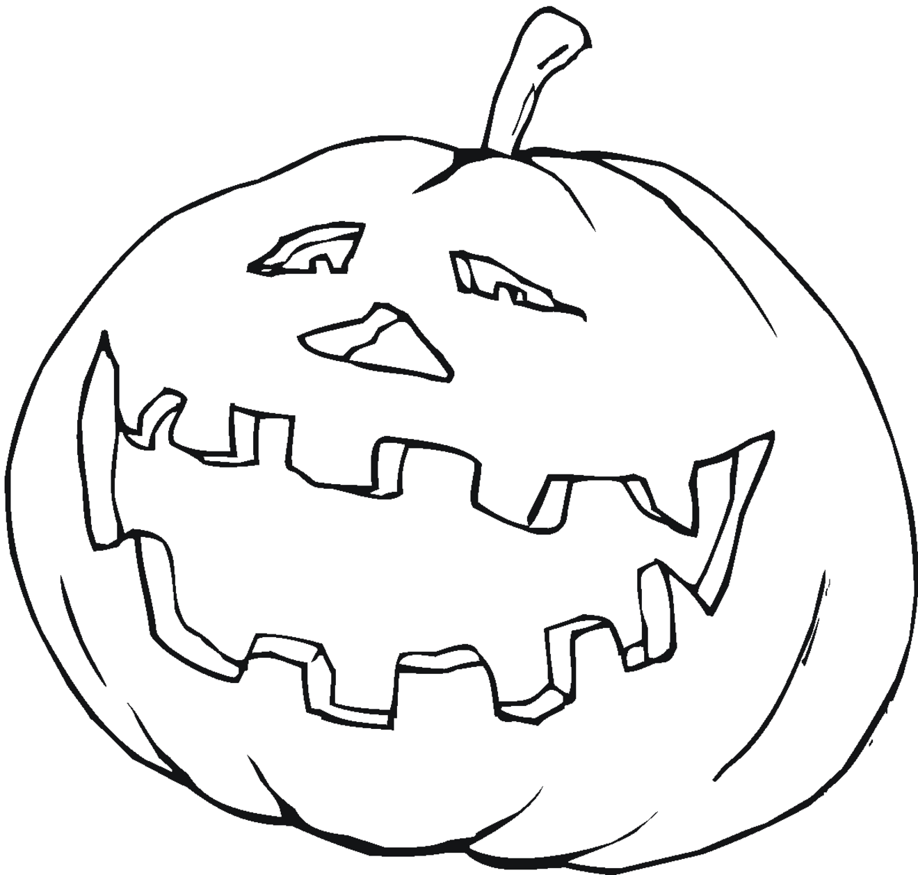 Dibujo para colorear: Calabaza (Objetos) #166855 - Dibujos para Colorear e Imprimir Gratis