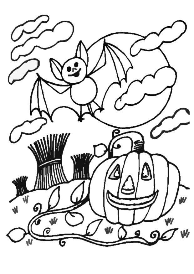 Dibujo para colorear: Calabaza (Objetos) #166857 - Dibujos para Colorear e Imprimir Gratis