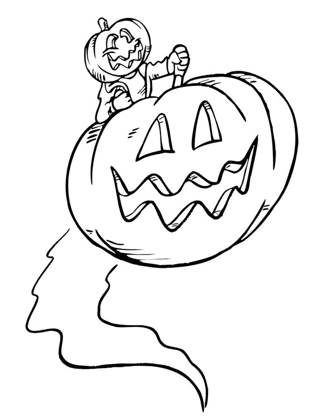 Dibujo para colorear: Calabaza (Objetos) #166863 - Dibujos para Colorear e Imprimir Gratis