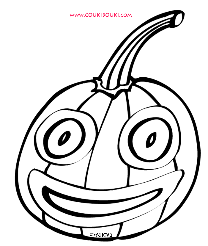 Dibujo para colorear: Calabaza (Objetos) #166868 - Dibujos para Colorear e Imprimir Gratis