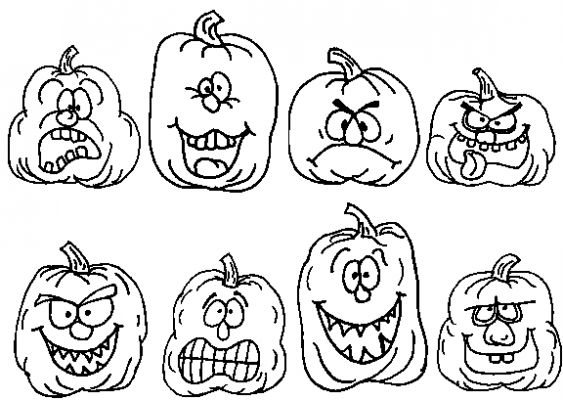 Dibujo para colorear: Calabaza (Objetos) #166898 - Dibujos para Colorear e Imprimir Gratis