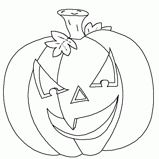 Dibujo para colorear: Calabaza (Objetos) #166910 - Dibujos para Colorear e Imprimir Gratis