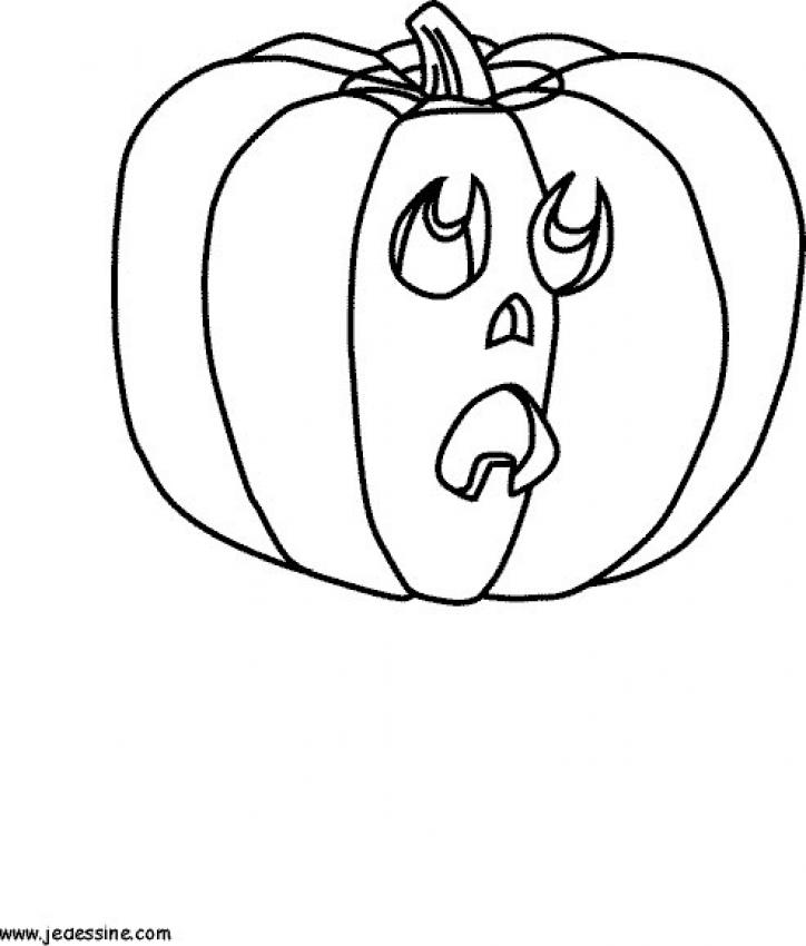 Dibujo para colorear: Calabaza (Objetos) #166916 - Dibujos para Colorear e Imprimir Gratis