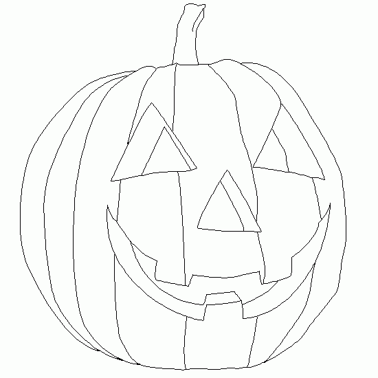 Dibujo para colorear: Calabaza (Objetos) #166938 - Dibujos para Colorear e Imprimir Gratis