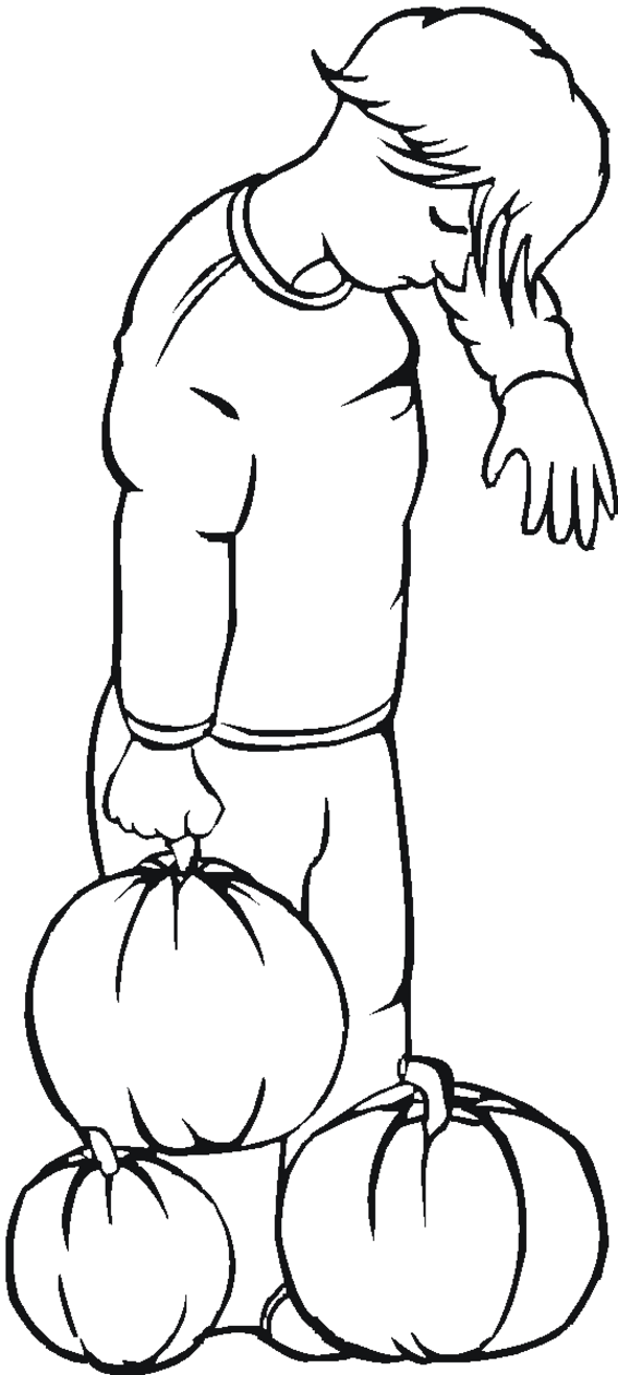 Dibujo para colorear: Calabaza (Objetos) #166965 - Dibujos para Colorear e Imprimir Gratis