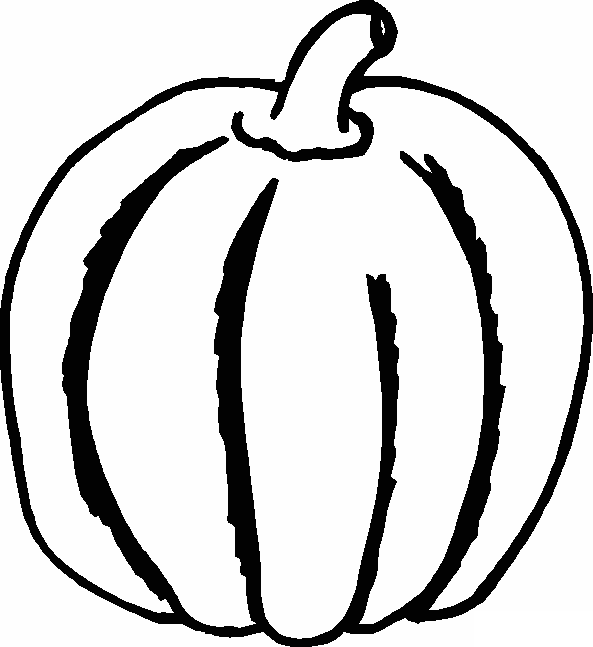 Dibujo para colorear: Calabaza (Objetos) #167015 - Dibujos para Colorear e Imprimir Gratis