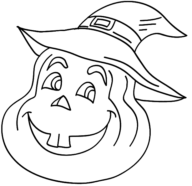 Dibujo para colorear: Calabaza (Objetos) #167063 - Dibujos para Colorear e Imprimir Gratis