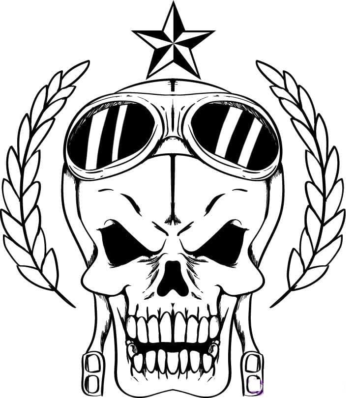 Dibujo gratuito Calavera #204896 de la coleccion Objetos para imprimir