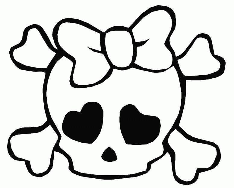 Dibujo gratuito Calavera #204911 de la coleccion Objetos para imprimir