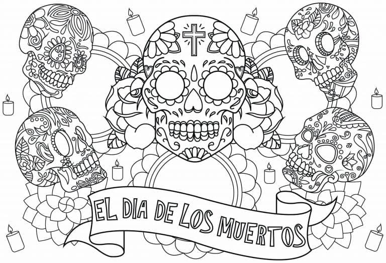 Dibujo gratuito Calavera #204919 de la coleccion Objetos para imprimir