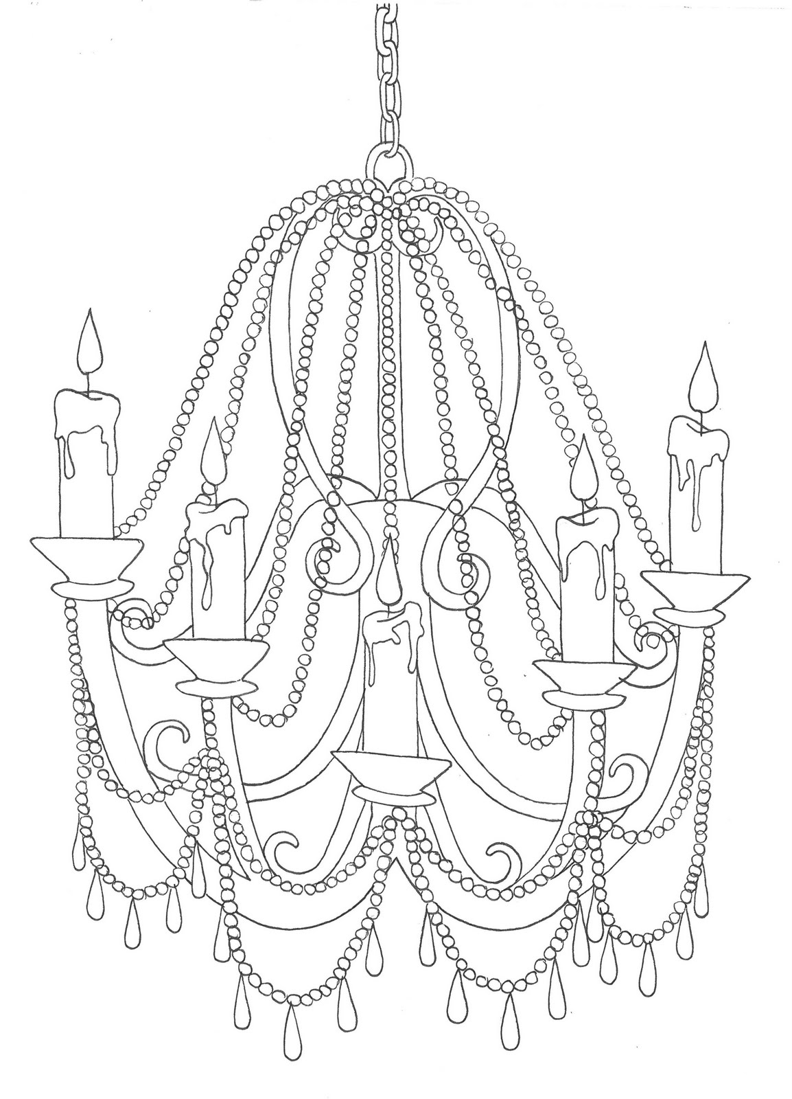 Dibujo para colorear: Candelero (Objetos) #169828 - Dibujos para Colorear e Imprimir Gratis