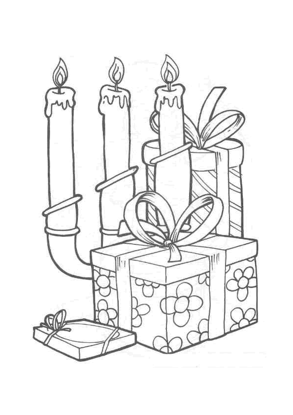 Dibujo para colorear: Candelero (Objetos) #169847 - Dibujos para Colorear e Imprimir Gratis