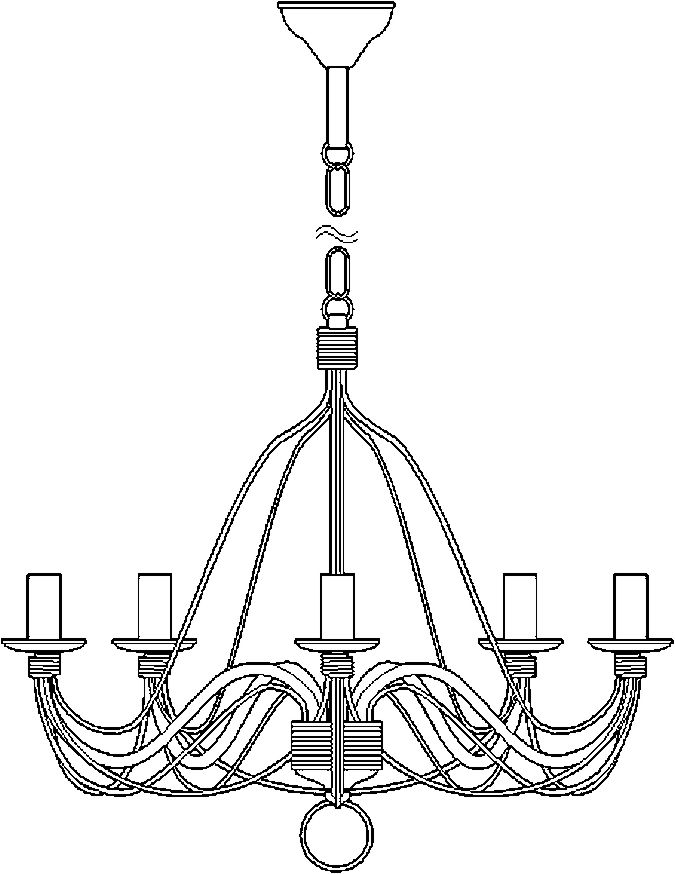 Dibujo para colorear: Candelero (Objetos) #169849 - Dibujos para Colorear e Imprimir Gratis