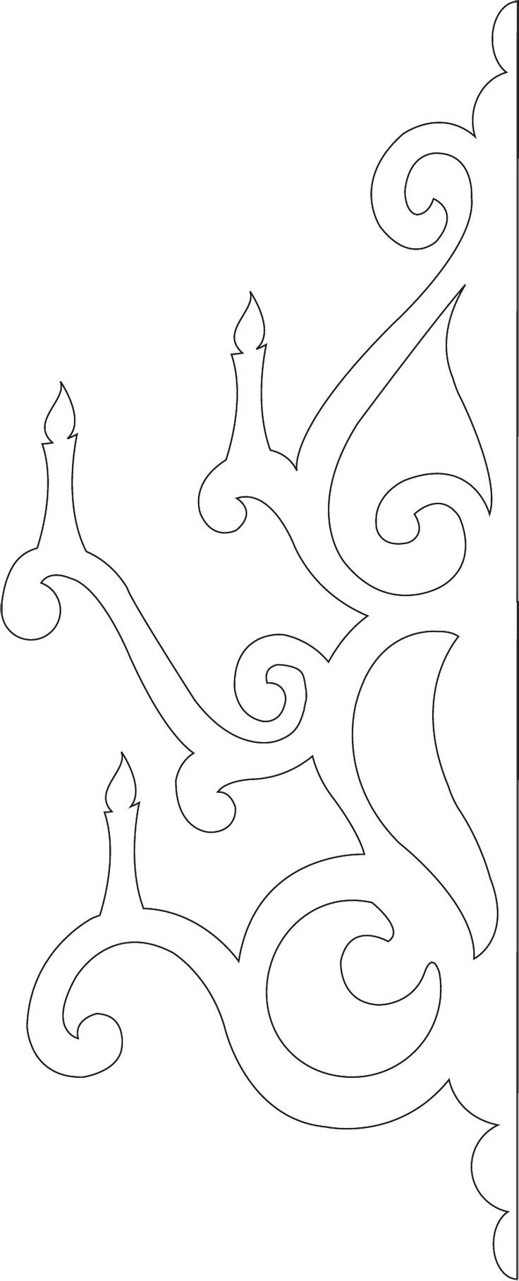 Dibujo para colorear: Candelero (Objetos) #169857 - Dibujos para Colorear e Imprimir Gratis