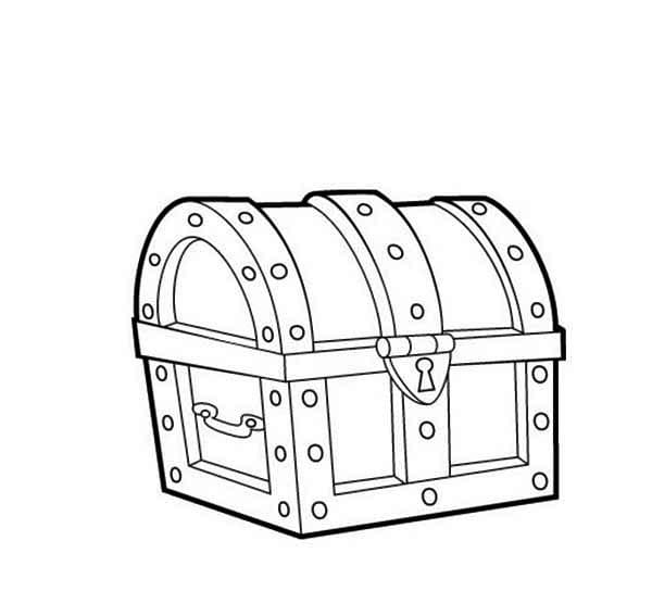 Dibujo gratuito Cofre del Tesoro #220548 de la coleccion Objetos para imprimir