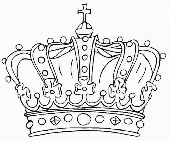 Dibujo gratuito Corona #195948 de la coleccion Objetos para imprimir