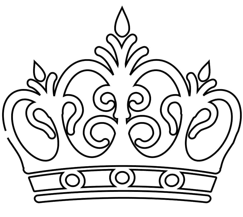 Dibujo gratuito Corona #195951 de la coleccion Objetos para imprimir