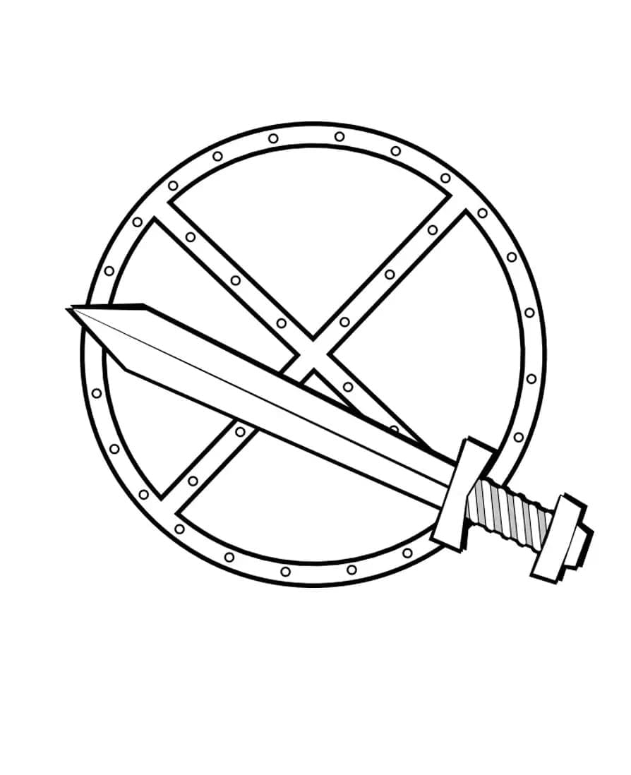 Dibujo gratuito Espada #187190 de la coleccion Objetos para imprimir
