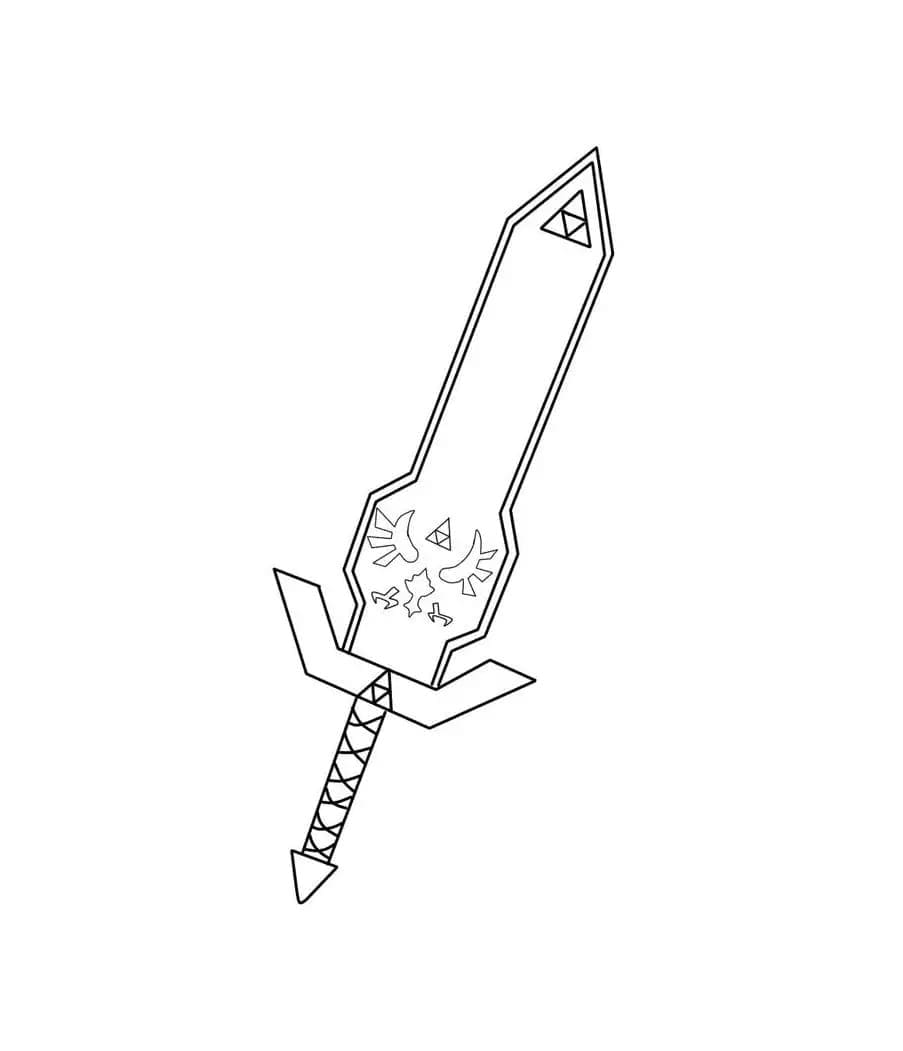 Dibujo gratuito Espada #187204 de la coleccion Objetos para imprimir