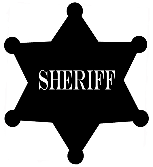 Dibujo para colorear: Estrella de Sheriff (Objetos) #118667 - Dibujos para Colorear e Imprimir Gratis