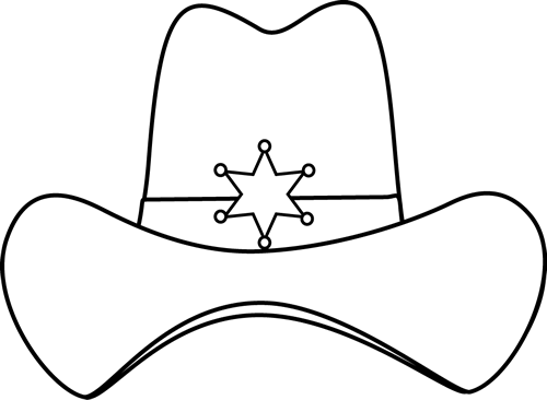 Dibujo para colorear: Estrella de Sheriff (Objetos) #118751 - Dibujos para Colorear e Imprimir Gratis