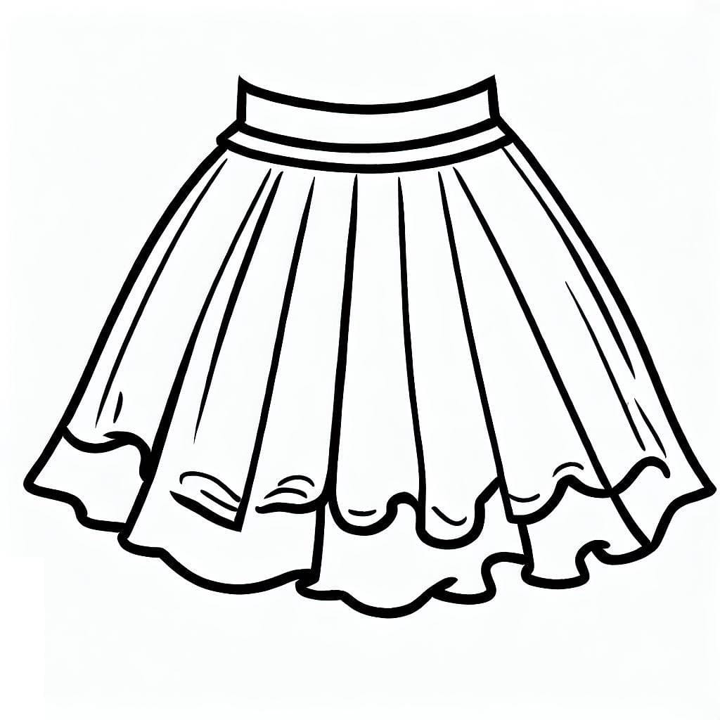 Dibujo gratuito Falda #191535 de la coleccion Objetos para imprimir