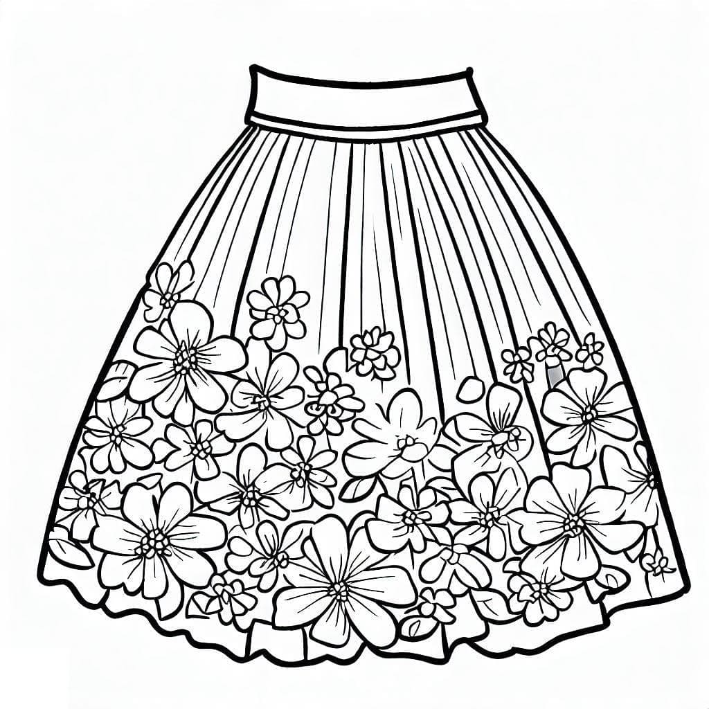 Dibujo gratuito Falda #191543 de la coleccion Objetos para imprimir