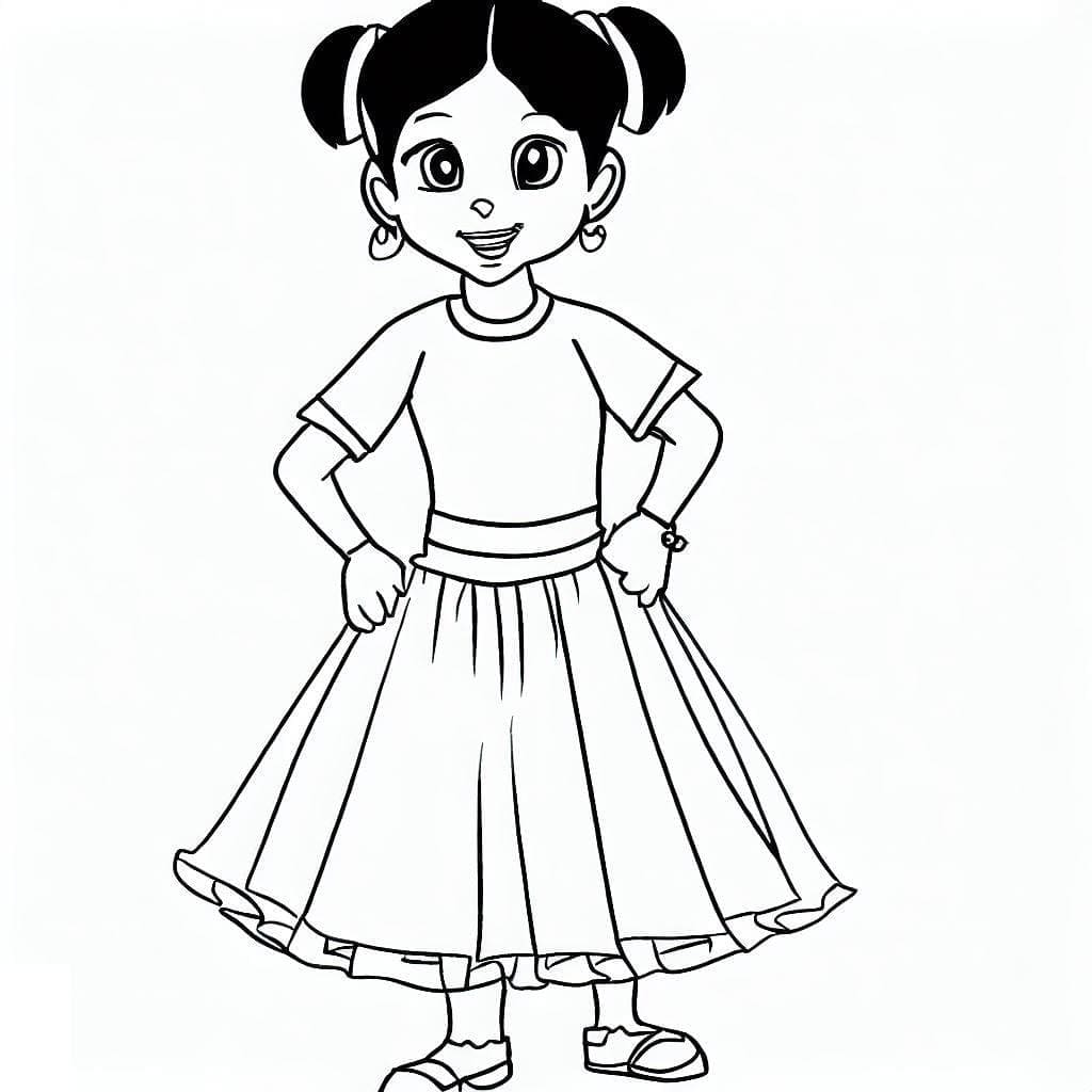 Dibujo gratuito Falda #191554 de la coleccion Objetos para imprimir