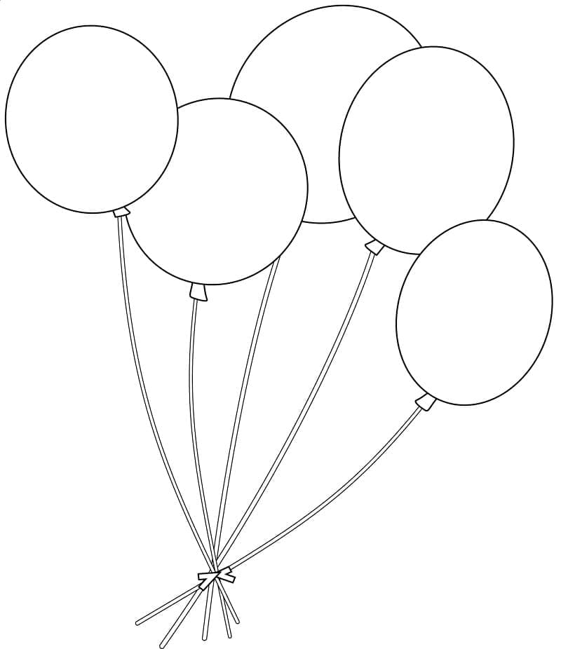 Dibujo gratuito Globo #184804 de la coleccion Objetos para imprimir