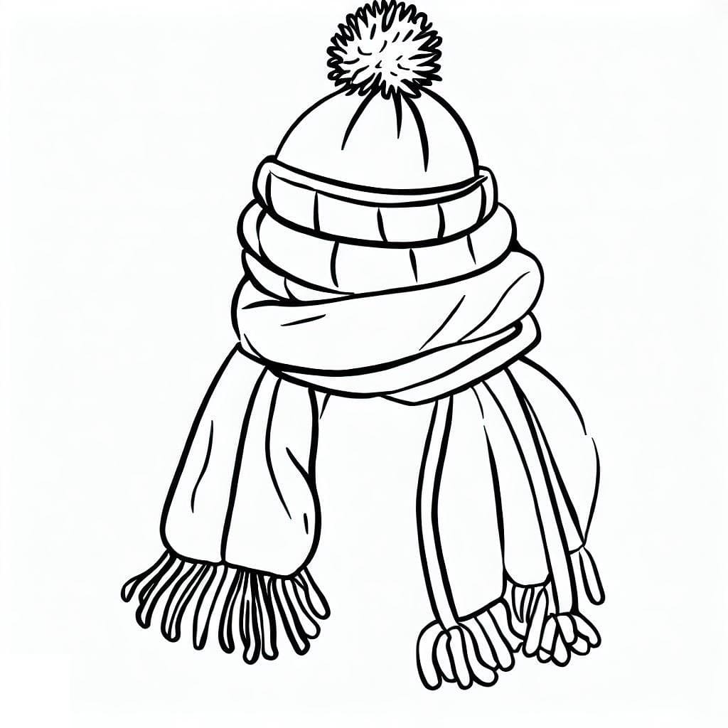 Dibujo gratuito Gorro de Invierno #191274 de la coleccion Objetos para imprimir