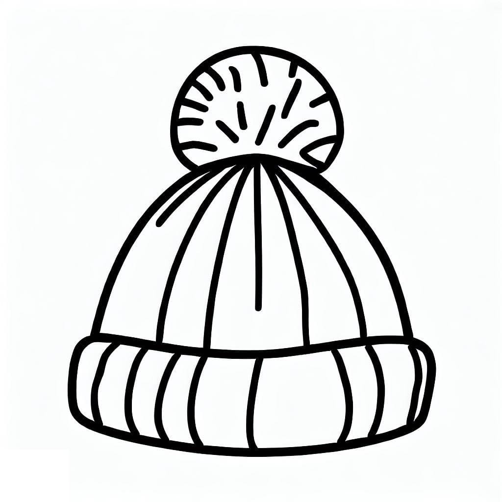 Dibujo gratuito Gorro de Invierno #191278 de la coleccion Objetos para imprimir