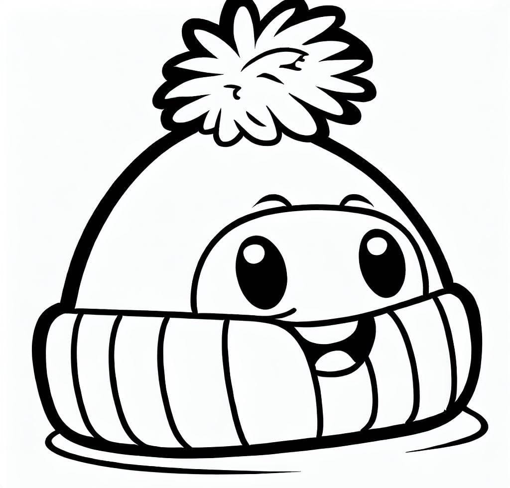 Dibujo gratuito Gorro de Invierno #191284 de la coleccion Objetos para imprimir